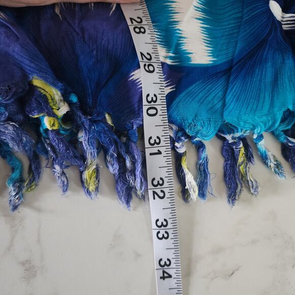 Aloha Hawaiian Fashion Tunic Pull Over Cover Up Poncho One Size - Picture 5 of 6